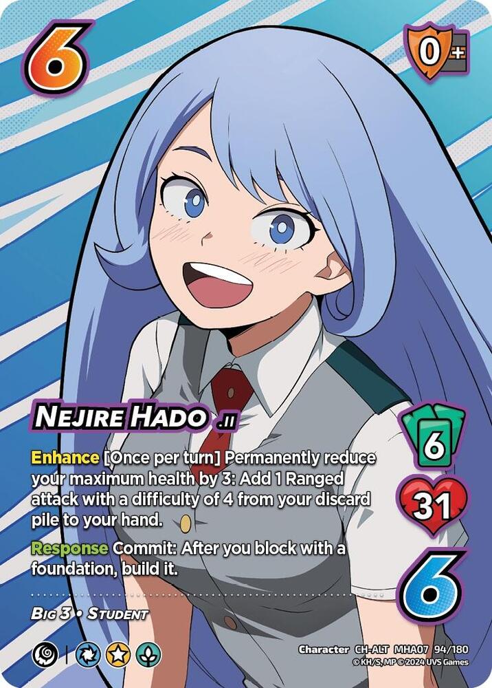 Nejire Hado (Alternate Art) - UniVersus: My Hero Academia: Girl