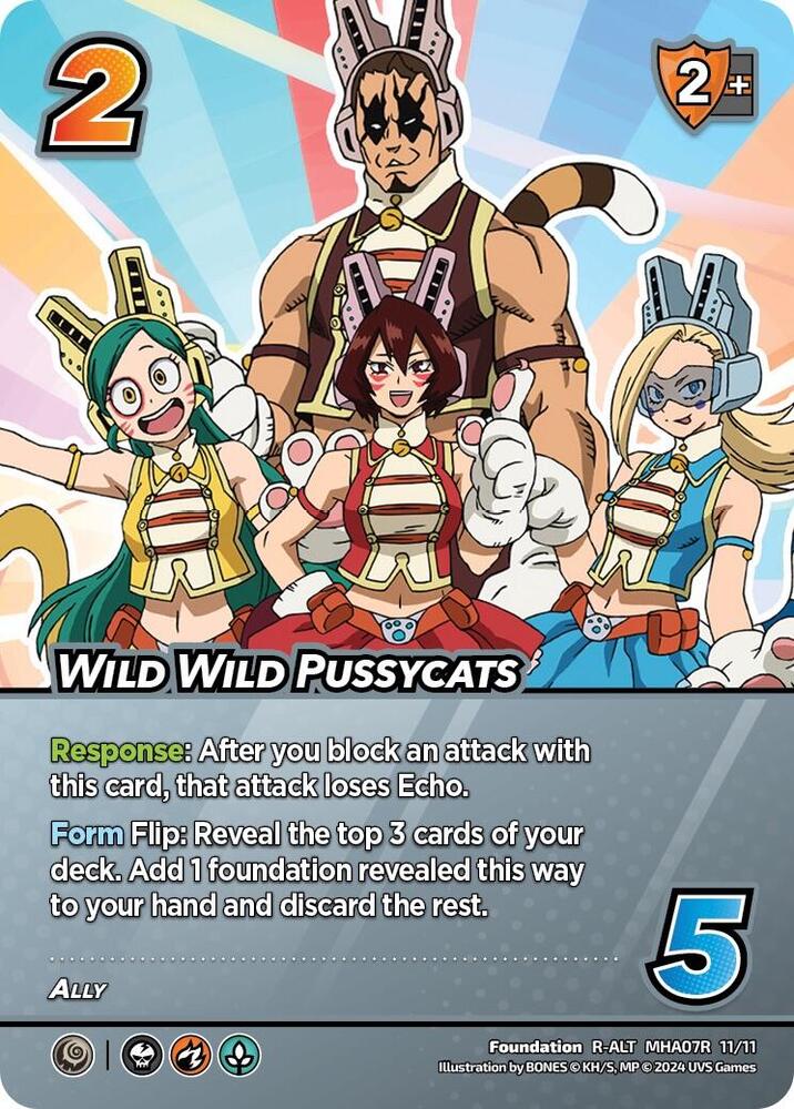 Wild Wild Pussycats (Alternate Art) - UniVersus: My Hero Academia