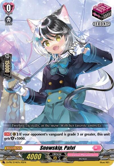 Snowskip, Palvi
