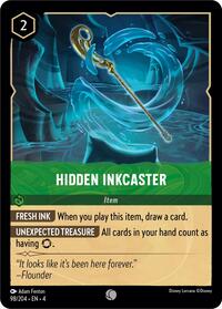 Hidden Inkcaster - Ursula's Return - Lorcana card