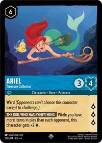 Ariel - Treasure Collector - Ursula's Return - Lorcana card