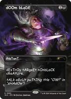 dOOm bLaDE - Secret Lair Drop Series - Magic: The Gathering