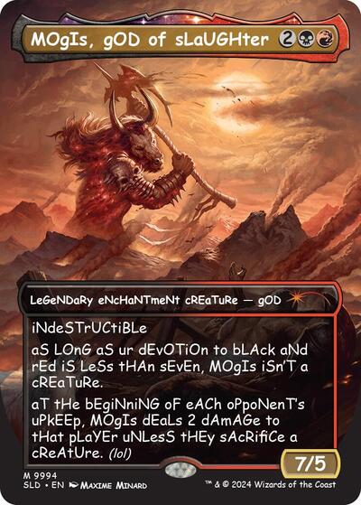 MOgIs gOD of sLaUGHter 9994