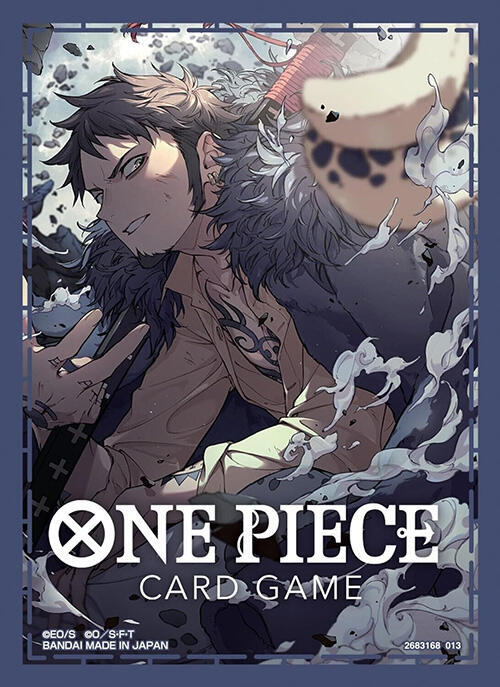 trafalgar law card sleeves One Piece] Card Game Official Card Sleeve 4 main image 0