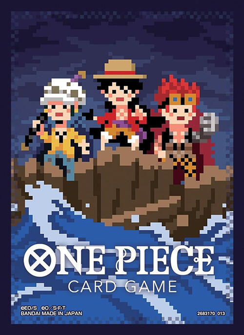 One Piece Card Game Official Sleeves: Assortment 6 - The Three