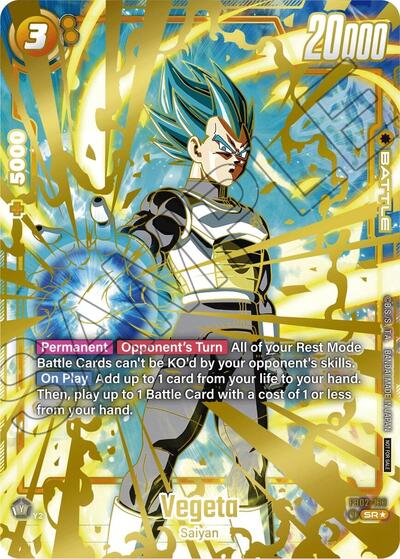 Vegeta - FB02-133 (Championship 2024-2025 Regionals) card