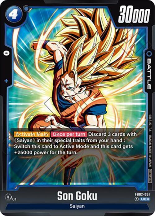 Son Goku - FB02-051 (Tournament Pack 02) - Tournament and