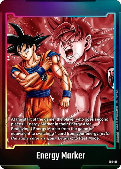 Energy Marker (E02-01) Fusion World Energy Markers None Dragon Ball card — value and price