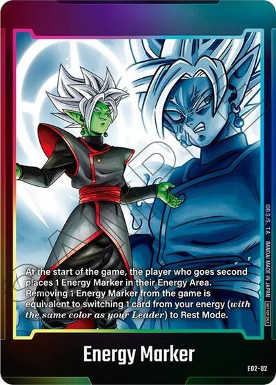 Energy Marker (E02-02) Fusion World Energy Markers None Dragon Ball card — value and price
