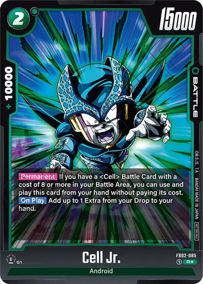 Cell Jr. - FB02-085 (Championship Pack 01) card