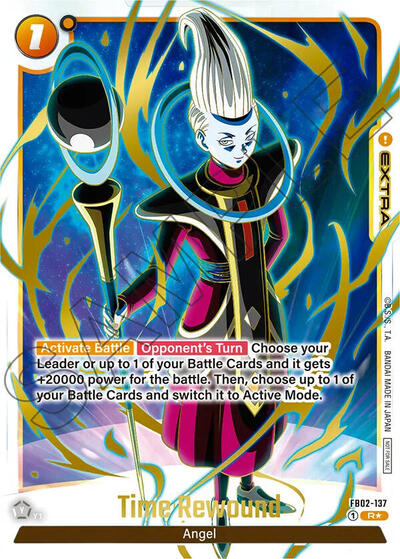 Time Rewound - FB02-137 (Championship Pack 01) (Gold) card