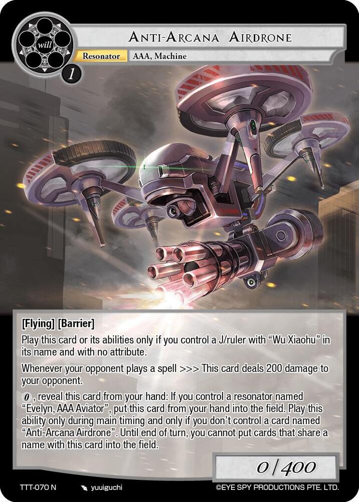 Anti-Arcana Airdrone