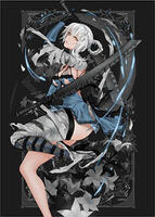 manamoon card sleeves Farra, The White Wolf 100 + Field Center Discount Bundle Mana Moon Small Stardust Signer Queen Sleeves