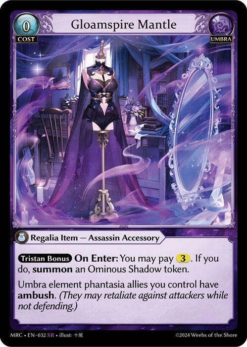 その他 Grand Archive TCG CSR Gloamspire Mantle Gloamspire Mantle - Mercurial Heart - Grand Archive TCG