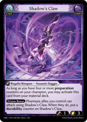その他 Grand Archive Shadow's Claw 549797_in_400x400.jpg