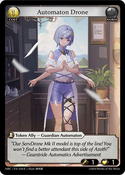 Automaton Drone card