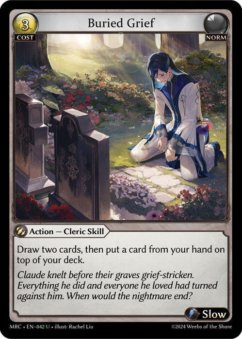 Buried Grief - Mercurial Heart - Grand Archive TCG - TCGplayer.com Buried Grief - Mercurial Heart - Grand Archive TCG - TCGplayer.com