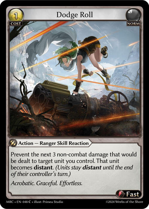 Dodge Roll - Mercurial Heart - Grand Archive TCG - TCGplayer.com
