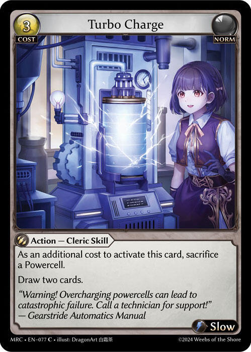 Turbo Charge - Mercurial Heart - Grand Archive TCG - TCGplayer.com