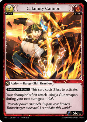 Calamity Cannon - Mercurial Heart - Grand Archive TCG - TCGplayer.com