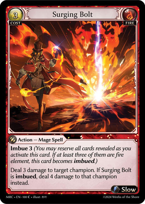 Surging Bolt - Mercurial Heart - Grand Archive TCG - TCGplayer.com
