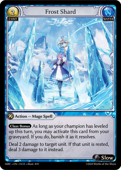 Frost Shard - Mercurial Heart - Grand Archive TCG - TCGplayer.com