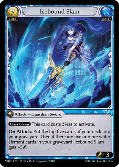 Icebound Slam card