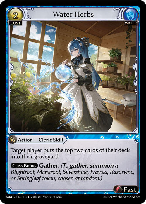 Water Herbs - Mercurial Heart - Grand Archive TCG - TCGplayer.com