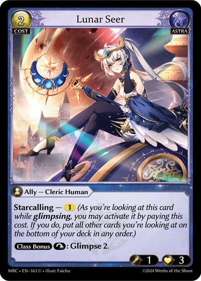 Lunar Seer card