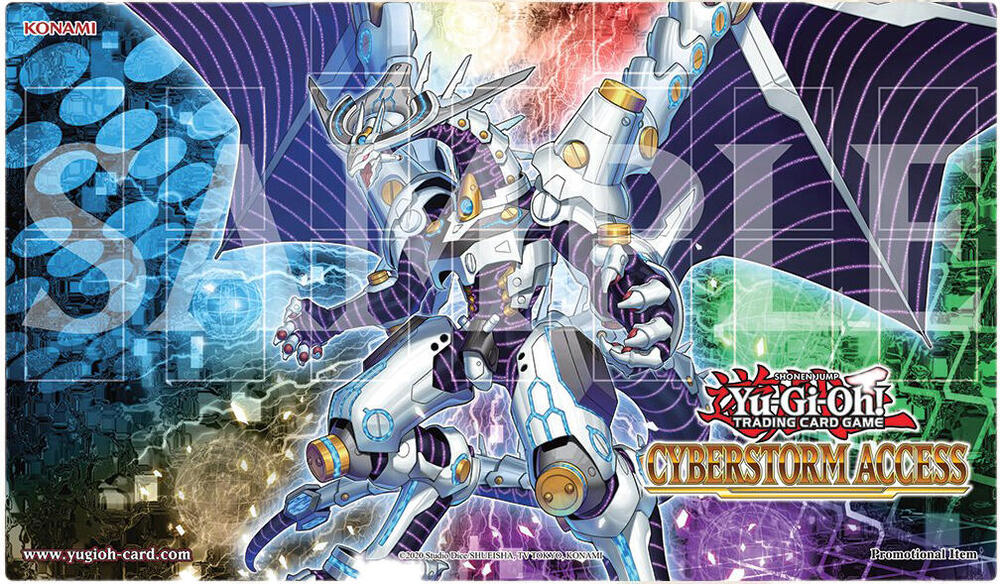 8 遊戯王 ファイアウォールXドラゴン SNEAK PEAK プレイマット 遊戯王VRAINS プレイマット Playmaker&ファイアウォール・ドラゴン