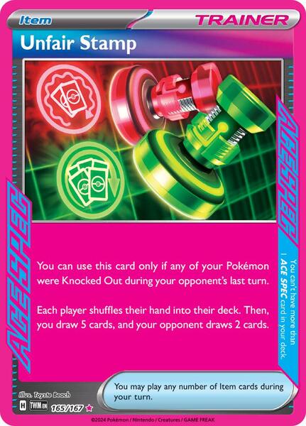 Unfair Stamp card image