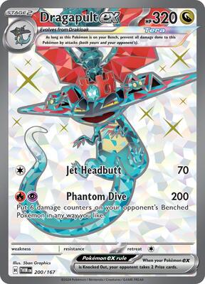 Dragapult ex - 200/167 - SV06: Twilight Masquerade - Pokemon