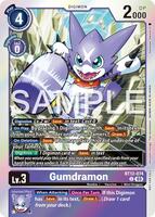 Gumdramon - BT12-074 (Official Tournament Vol.13 Winner Pack