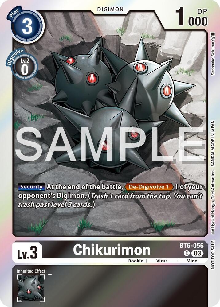 Chikurimon - BT6-056 (Official Tournament Vol.13 Winner Pack