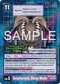 Belphemon: Sleep Mode - BT13-088 (2024 Evolution Cup Top 4)