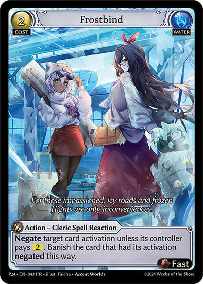 Frostbind card