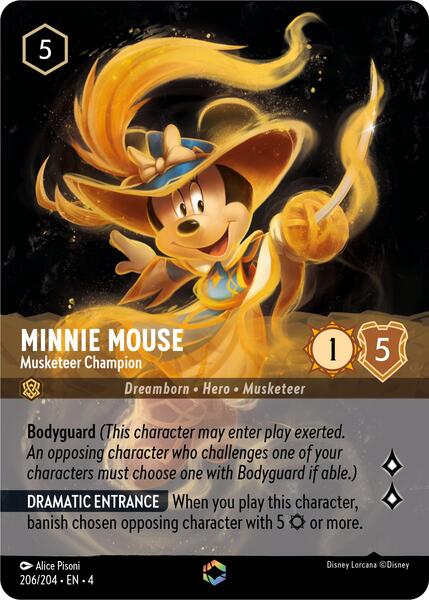 Minnie Mouse - Musketeer Champion (Enchanted) - Ursula's
