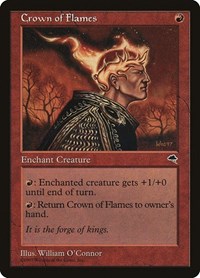 Crown of Flames - Tempest - Magic: The Gathering card