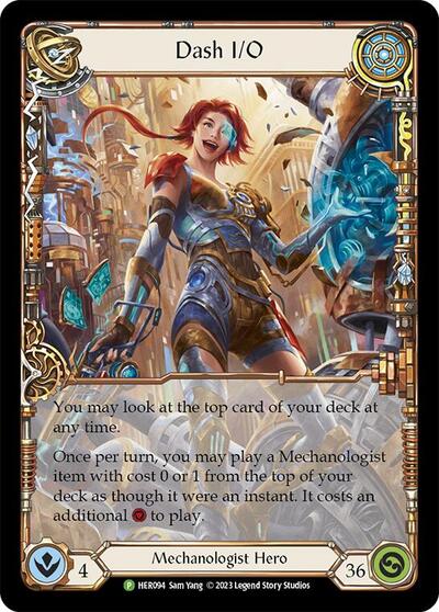 Dash I/O - HER094 Flesh and Blood: Promo Cards card price