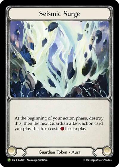 Seismic Surge - FAB203 Flesh and Blood: Promo Cards card price
