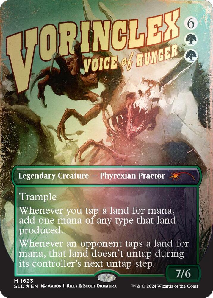Vorinclex, Voice of Hunger (Rainbow Foil) Secret Lair Drop Series Magic The Gathering