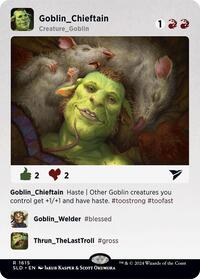 Goblin Chieftain (Secret Lair Drop Series)