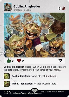Goblin Ringleader #1616 – Secret Lair Drop Series (Rare)
