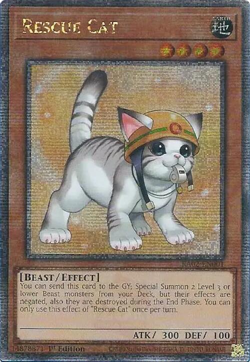 Rescue Cat (Alternate Art)