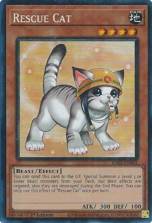 Rescue Cat (Alternate Art)