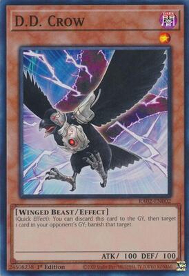 遊戯王 RA02-EN002 Ｄ.Ｄ.クロウ D.D. Crow (英語版 1st Edition 25th クォーターセンチュリーシークレットレア) 25th Anniversary Rarity Collection II D.D. Crow - 25th Anniversary Rarity Collection II - YuGiOh