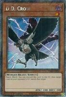 遊戯王 RA02-EN002 Ｄ.Ｄ.クロウ D.D. Crow (英語版 1st Edition 25th クォーターセンチュリーシークレットレア) 25th Anniversary Rarity Collection II D.D. Crow (Platinum Secret Rare) - 25th Anniversary Rarity