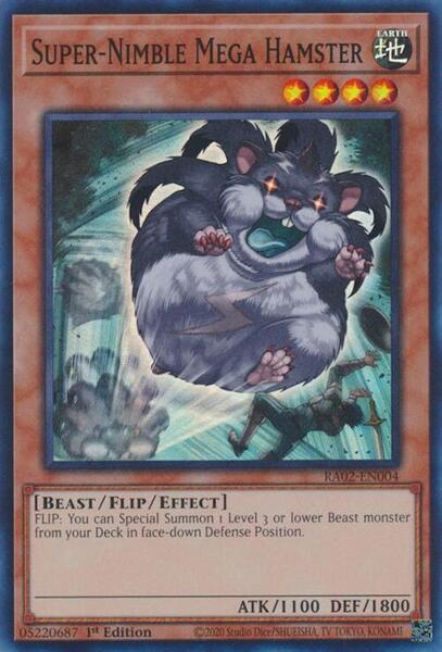 Super-Nimble Mega Hamster - 25th Anniversary Rarity