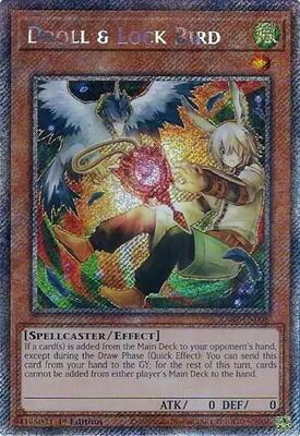 Droll & Lock Bird (PUR) RA02-EN006 – Carta Yu-Gi-Oh! Rara 1° Edizione