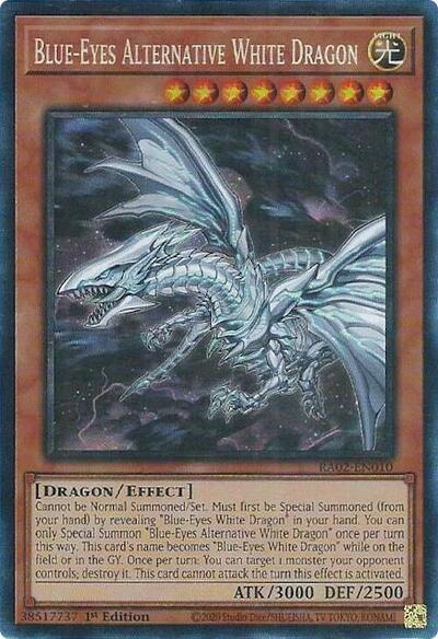 Blue-Eyes Alternative White Dragon (PCR)